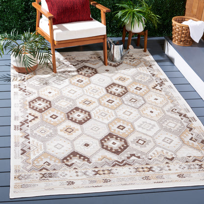 Safavieh Sunrise Sun630B Ivory/Beige Brown Area Rug