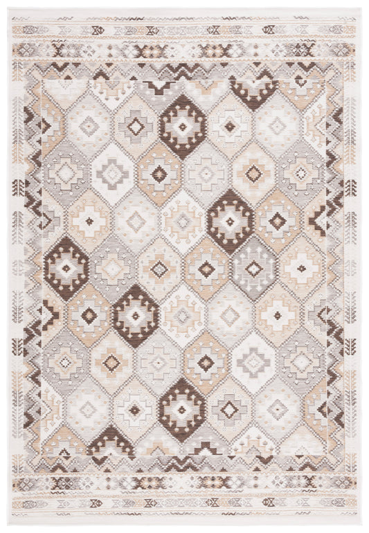 Safavieh Sunrise Sun630B Ivory/Beige Brown Area Rug