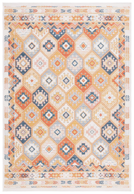 Safavieh Sunrise Sun630D Gold/Rust Blue Area Rug