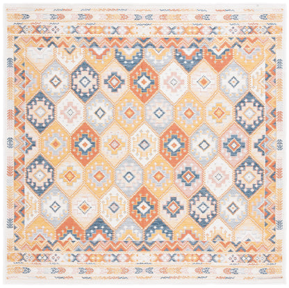 Safavieh Sunrise Sun630D Gold/Rust Blue Area Rug