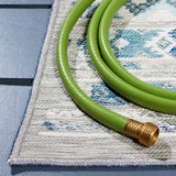 Safavieh Sunrise Sun630F Grey/Blue Ivory Rug.