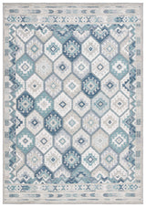 Safavieh Sunrise Sun630F Grey/Blue Ivory Rug.