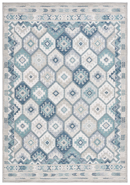 Safavieh Sunrise Sun630F Grey/Blue Ivory Area Rug