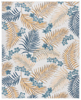 Safavieh Sunrise Sun675A Ivory/Blue Gold Rug.