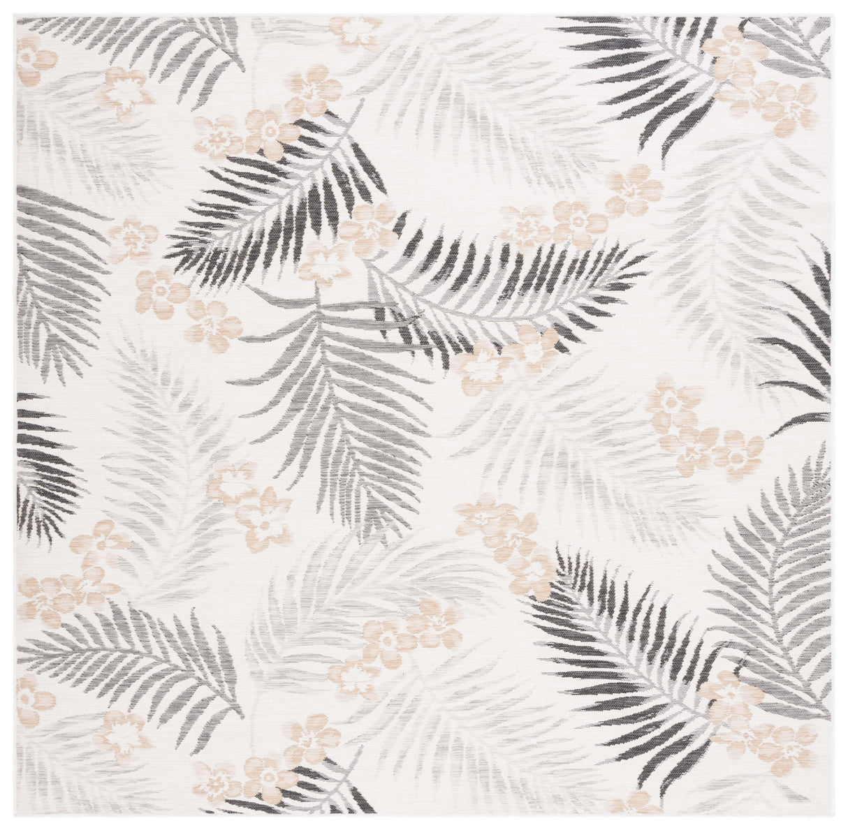 Safavieh Sunrise Sun675B Ivory/Grey Black Rug.