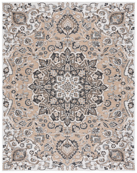 Safavieh Sunrise Sun696F Grey/Beige Black Rug.
