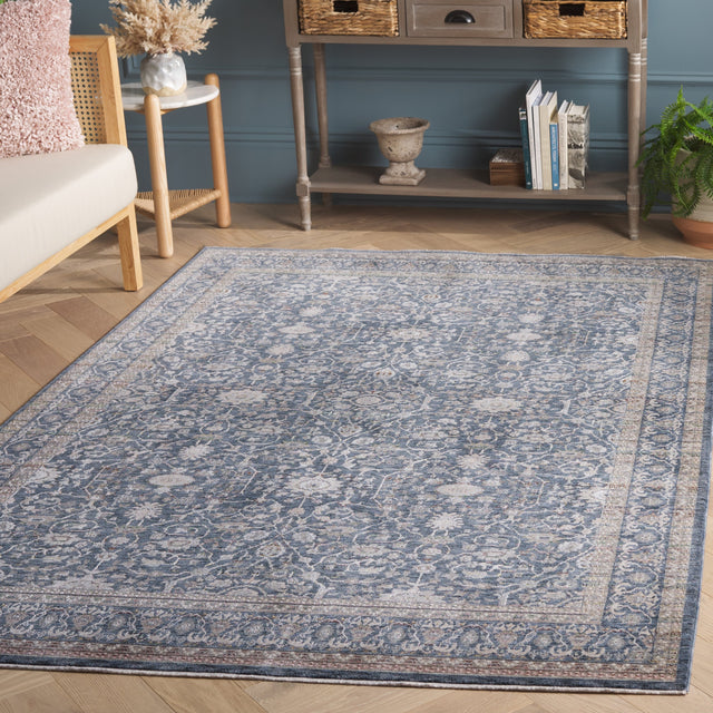 Safavieh Sutton Sut103N Navy/Beige Rug.