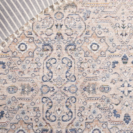 Safavieh Sutton Sut104B Beige/Navy Rug.