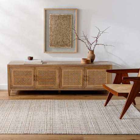 Surya Shivan Svh-2302 Ash, Sterling Grey, Khaki Rug.