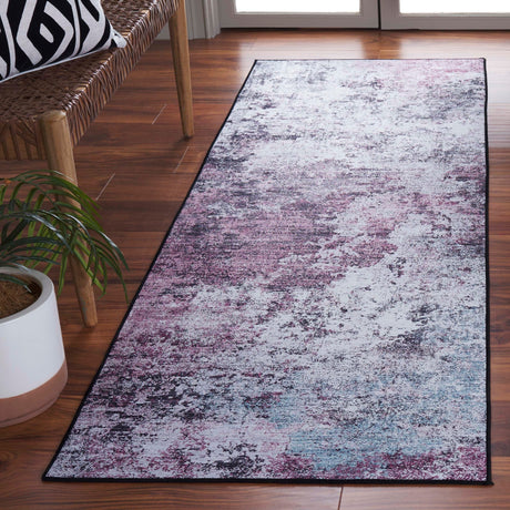 Safavieh Tacoma Tac943U Plum/Black Rug.