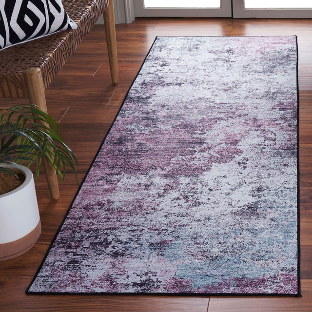 Safavieh Tacoma Tac943U Plum/Black Rug.