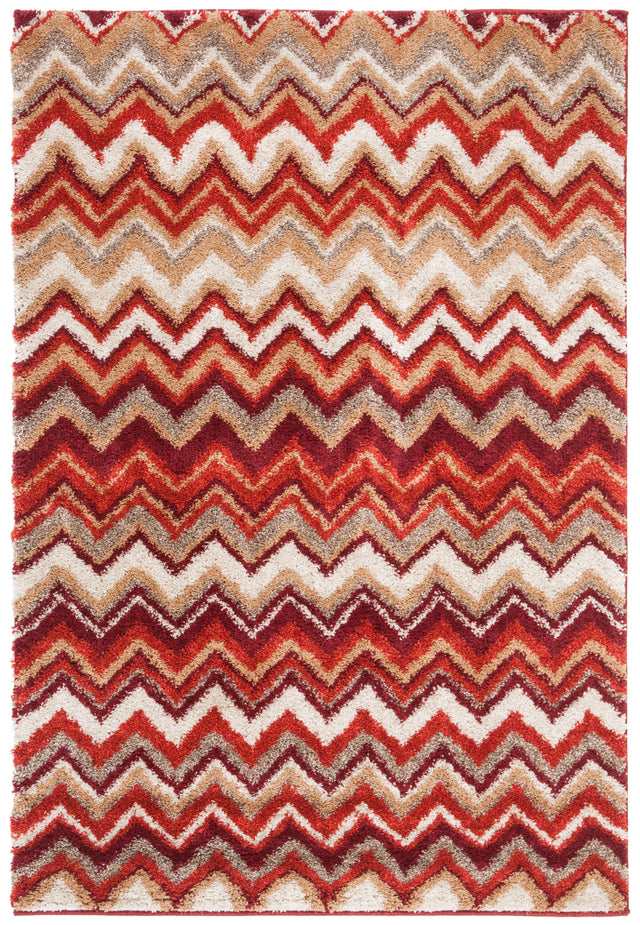 Safavieh Tahoe Tah477B Beige/Terracotta Rug.