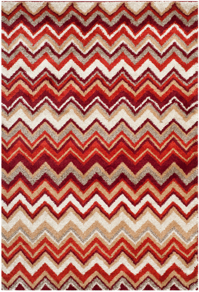 Safavieh Tahoe Tah477B Beige/Terracotta Rug.