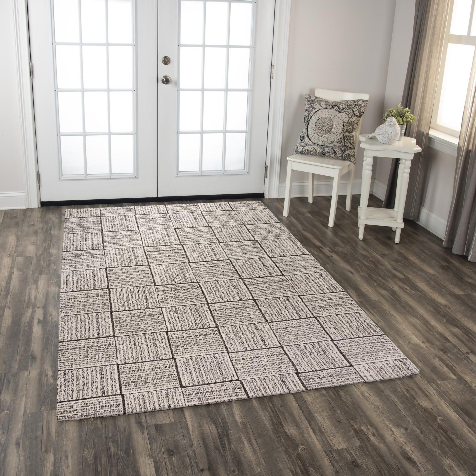 Rizzy Taylor Tay865 Gray/Natural Area Rug