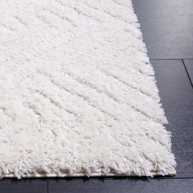 Safavieh Tahoe Shag Tho652B Ivory Rug.