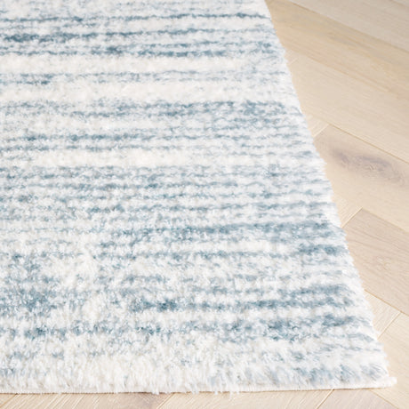 Safavieh Tahoe Shag Tho653M Blue/Ivory Rug.