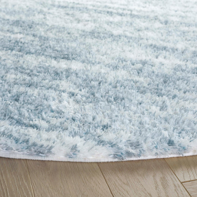 Safavieh Tahoe Shag Tho653M Blue/Ivory Rug.