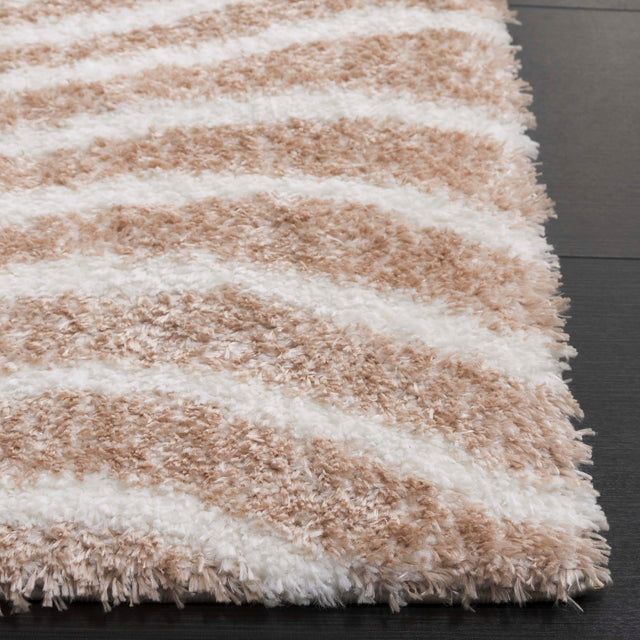 Safavieh Tahoe Shag Tho680D Gold/Ivory Rug.