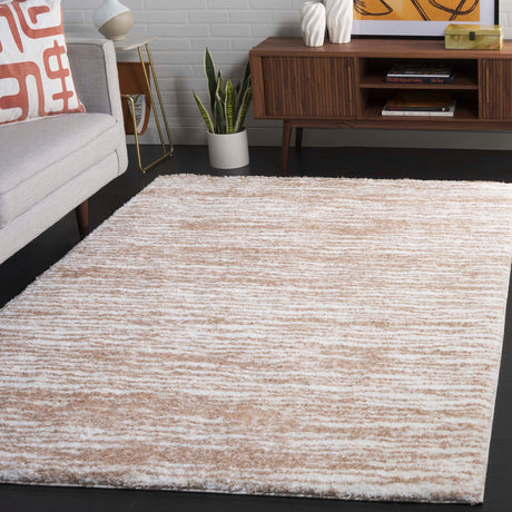 Safavieh Tahoe Shag Tho688D Ivory/Gold Rug.