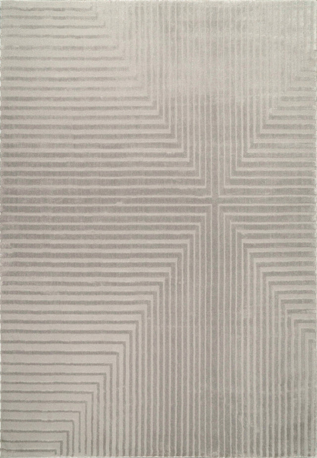 Dynamic Rugs Timeless 6923 Power Loomed Modern Grey Rug