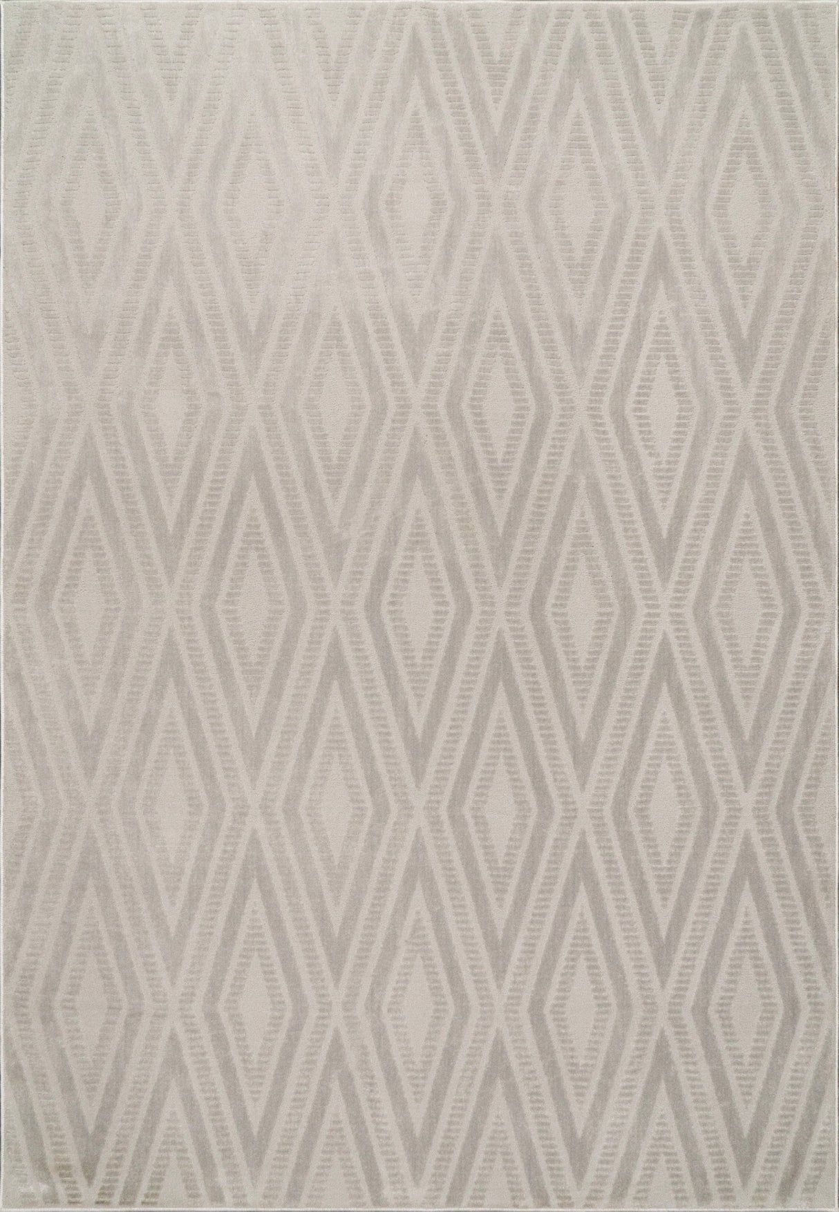 Dynamic Rugs Timeless 6925 Power Loomed Modern Grey/Light Grey Rug