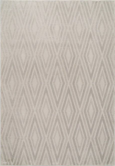 Dynamic Rugs Timeless 6925 Power Loomed Modern Grey/Light Grey Rug