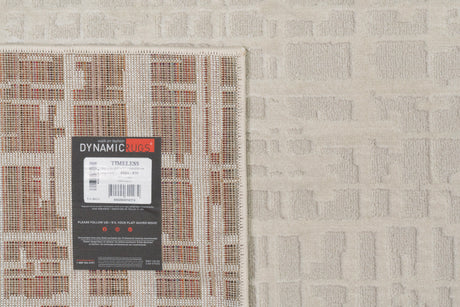 Dynamic Rugs Timeless 6928 Power Loomed Modern Beige/Ivory Rug