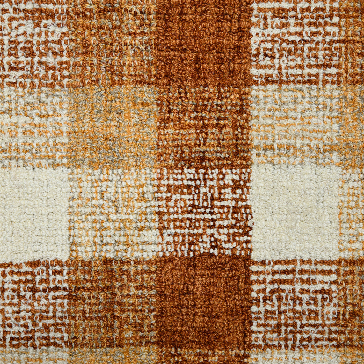 Amer Tartan TRA-10 Orange area rug - color swatch view