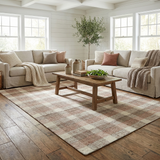 Amer Tartan TRA-14 Rose Gold area rug - lifestyle view