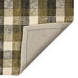 Amer Tartan TRA-5 Khaki area rug - back view