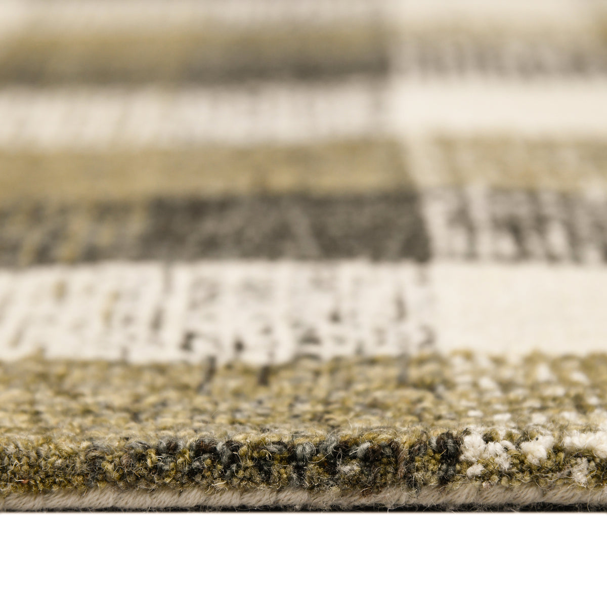 Amer Tartan TRA-5 Khaki area rug - profile view