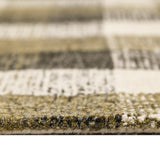 Amer Tartan TRA-5 Khaki area rug - profile view