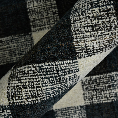 Amer Tartan TRA-6 Charcoal area rug - color swatch view