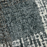 Amer Tartan TRA-8 Dark Gray area rug - close-up view