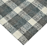 Amer Tartan TRA-8 Dark Gray area rug - corner view