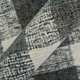 Amer Tartan TRA-8 Dark Gray area rug - color swatch view