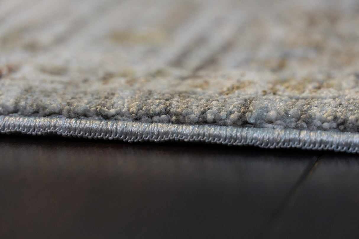 Dynamic Rugs Trevi 13250 Power Loomed Transitional Grey/Cream Rug