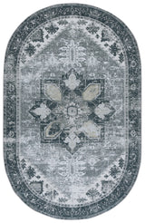 Safavieh Machine Washable Tucson Tsn102F Grey/Ivory Rug
