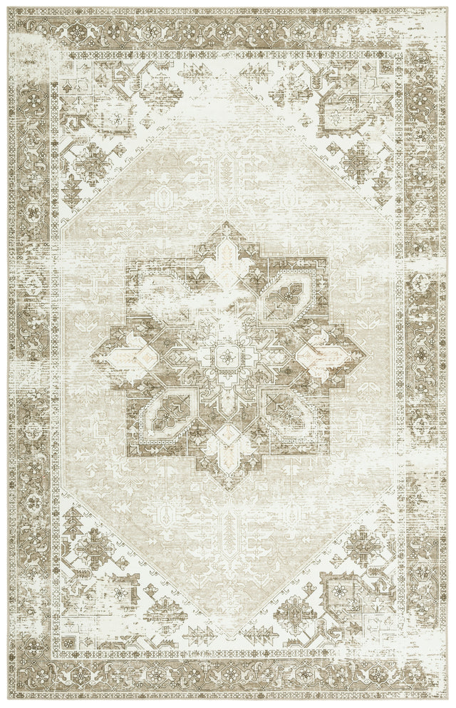 Safavieh Machine Washable Tucson Tsn102W Sage/Ivory Rug