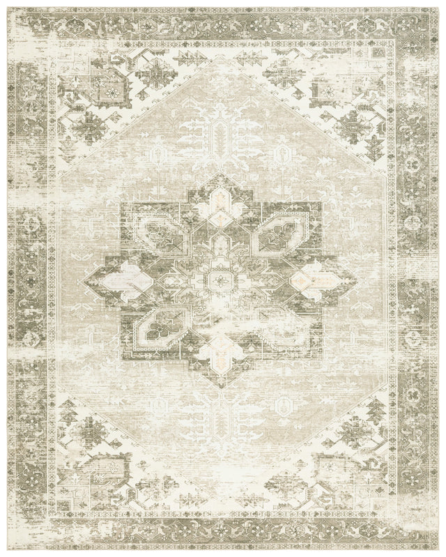 Safavieh Machine Washable Tucson Tsn102W Sage/Ivory Rug