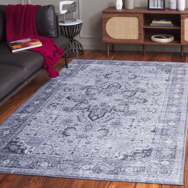 Safavieh Tucson Tsn113F Dark Grey/Grey Rug.