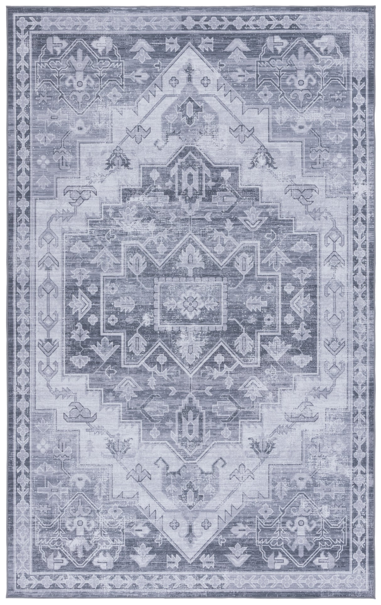Safavieh Tucson Tsn116F Grey/Light Grey Rug.