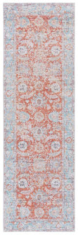 Safavieh Tucson Tsn908K Turquoise/Rust Rug.