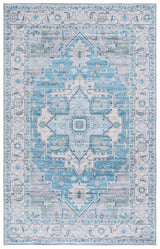 Safavieh Tucson Tsn913B Grey/Turquoise Rug.