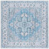 Safavieh Tucson Tsn913B Grey/Turquoise Rug.