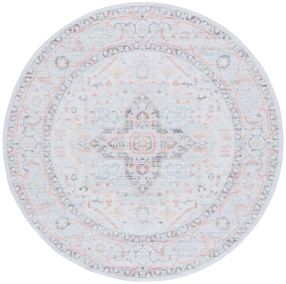 Safavieh Tucson Tsn913F Light Grey/Light Green Rug.