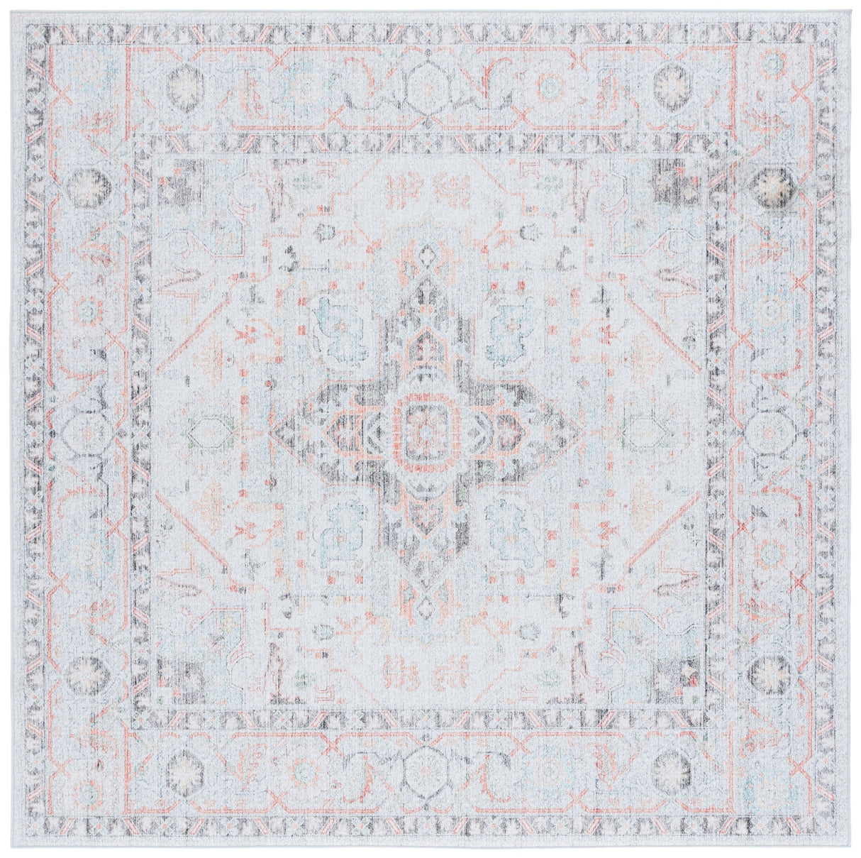 Safavieh Tucson Tsn913F Light Grey/Light Green Rug.