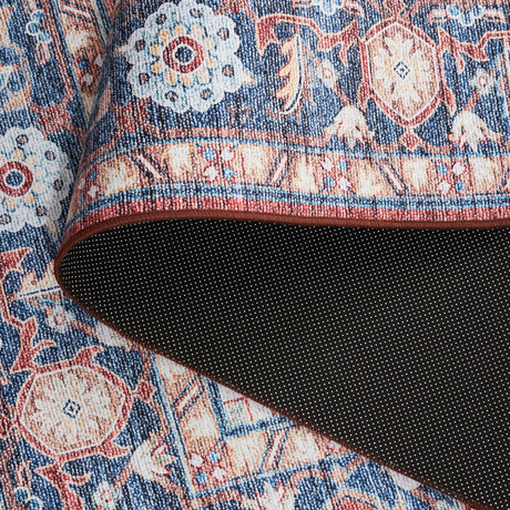 Safavieh Tucson Tsn913Q Rust/Blue Rug.