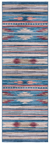 Safavieh Tucson Tsn930M Blue/Rust Rug.