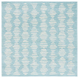 Safavieh Tulum Tul644K Turquoise/Ivory Rug.